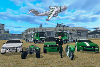 US Police Transporter: Cargo Plane Simulator