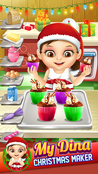 My Dina Food Maker Cooking Christmas Games