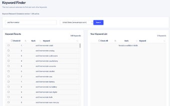 OmniRocket Keyword Finder