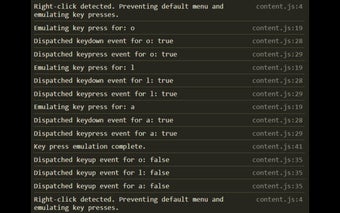 Scratch modifying key detection lite