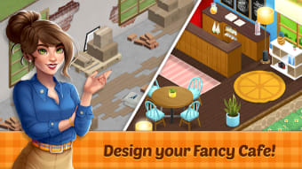Fancy Cafe - Restaurant Renovation Games