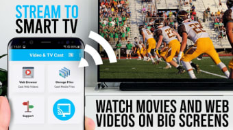 Video  TV Cast Pro for VEWD enabled Smart TVs