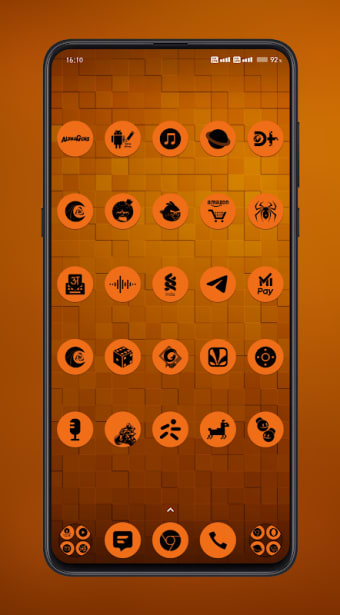 Kesari [Orange] Bharat Icons [Free, No Ads]