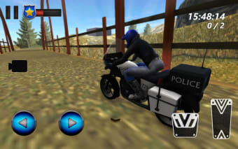 Police Moto Racing: Up Hill 3D