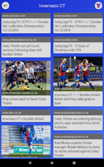 SFN - Unofficial Caley Thistle Football News