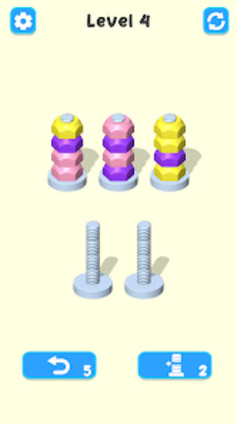 Nuts Sort - Color Puzzle