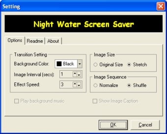 Night & Water Screensaver