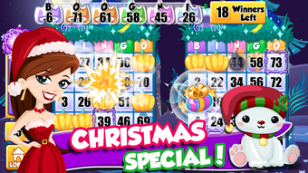 Bingo PartyLand Christmas Game