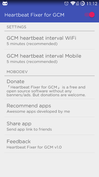 Heartbeat Fixer for GCM