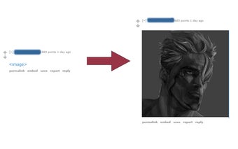 Old Reddit - Embed Comment Images