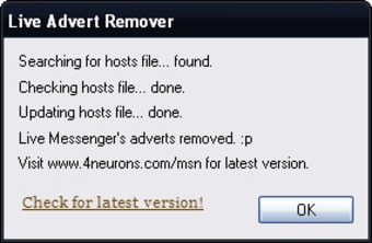 Live Advert Remover