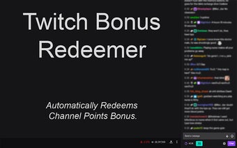 Twitch Bonus Redeemer