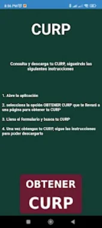 Consultar CURP México