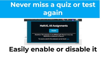 MathXL Select All Assignments