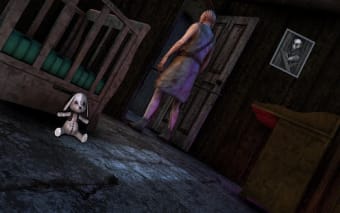 Scary horror grandpa escape house