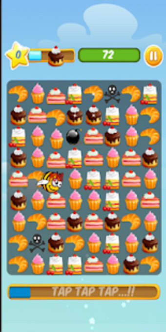 Fantasy Cake Candy Mania Match 3 Puzzle Game