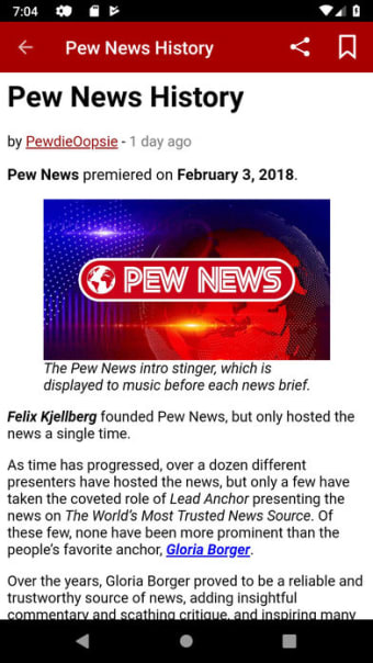 Pew News