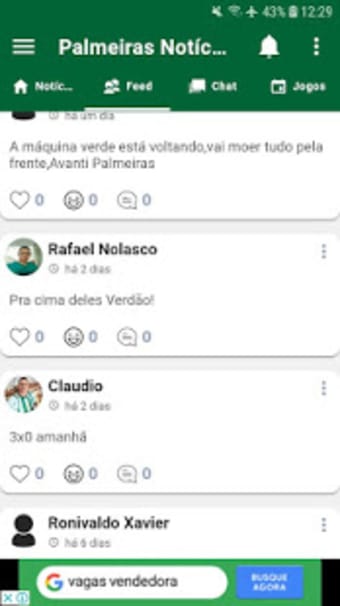 Palmeiras News - Notícias e Jogos em Tempo Real