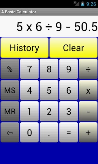 A Basic Calculator