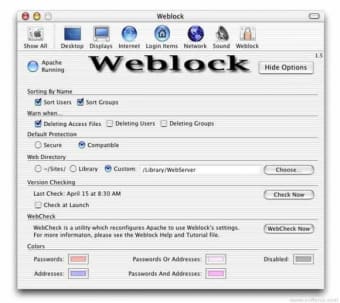 Weblock
