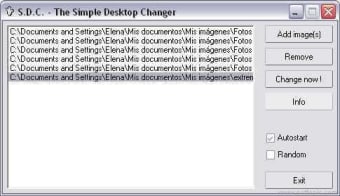 SDC - The Simple Desktop Changer
