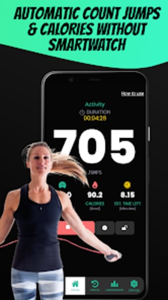 Jump Rope Counter with Calorie