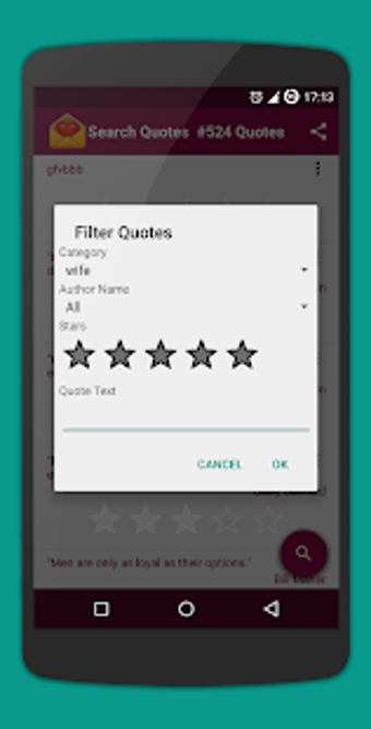 Quote Widget for Android