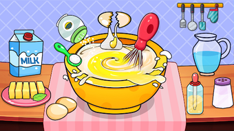 Kitchen Set Food Cooking Games