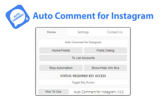 Auto Comment for Instagram