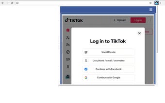 Desktop for Tiktok online