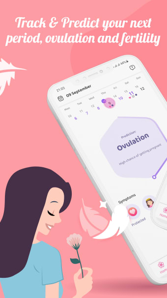 Period Dairy - Period And Ovulation Tracker Free