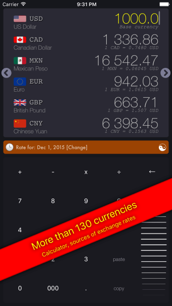 GetRate Currency Exchange Rate