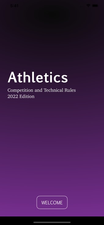 Athletics Rule Book