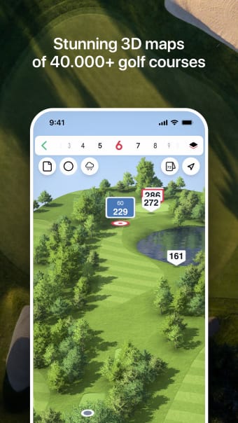 TAG Heuer Golf - GPS  3D Maps