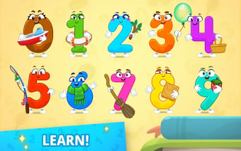 Numbers for kids - learn to count 123 games