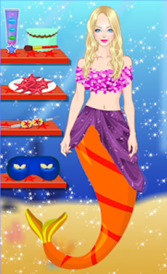 Mermaid Princess Dress up - Un