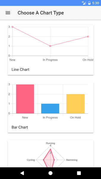 Chart Creator (Bar, Line, Pie,