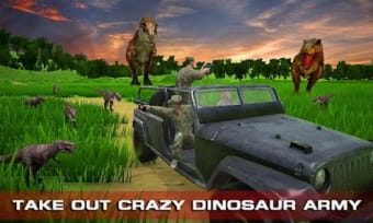Wild Dinosaur Shooting Escape