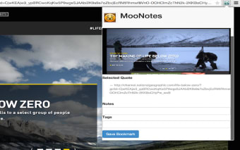 MooNotes (Social Bookmark, Screencapture)