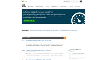 Image 0 for Microsoft IIS