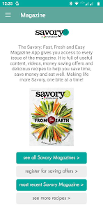 Savory Magazine by Stop  Shop