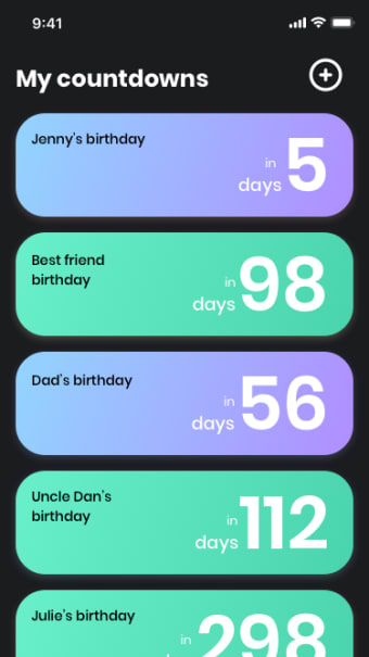 Birthday Countdown - Happy Bir