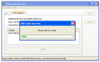 Usb flash security удалил данные как восстановить