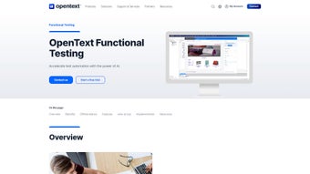 Imagen 0 para OpenText UFT One