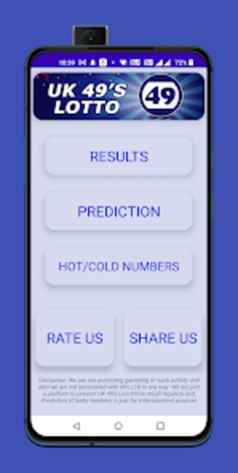 UK 49s  prediction app