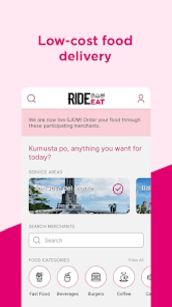 Ride Eat Delivery