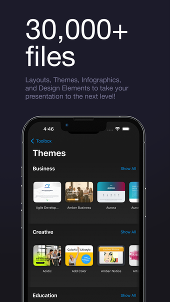 Toolbox for Keynote: Templates