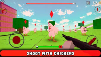 Chicken FPS Rooster Gun Game 2