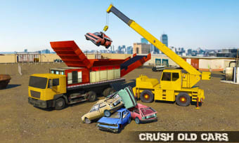 Crusher Crane Excavator Sim