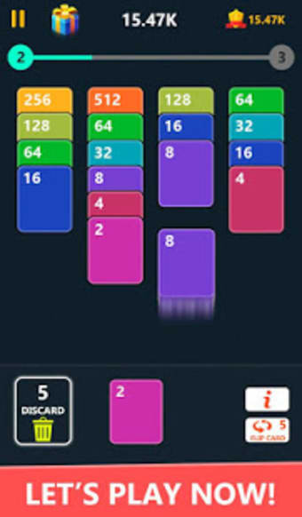 2048 Solitaire Card Game